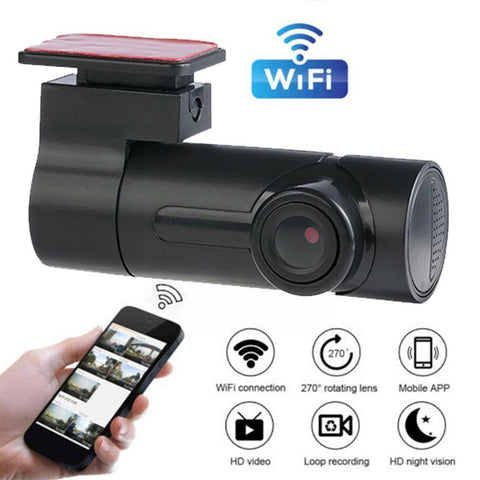 Hidden Dash Cam WIFI FULL HD 1080P Super Mini Car Camera Version Car-AM00568-Veeddydropshipping