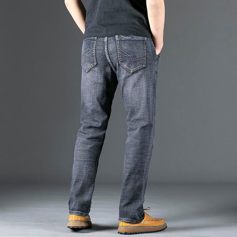 Multi-Pocket Black Male Jeans Men Men&#39;S Jean-MF00618-Veeddydropshipping