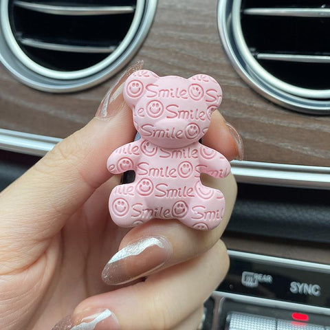Console Passenger Seat Back Hook Cute Cartoon Bear-AM01354-Veeddydropshipping