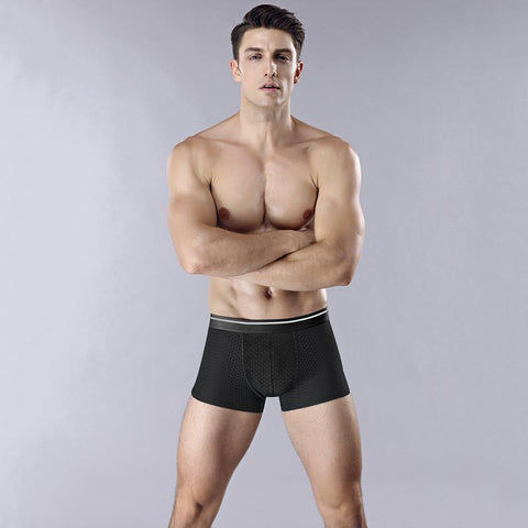 Mesh Breathable Undies And Comfortable Men Panties Ice Silk-MF01717-Veeddydropshipping