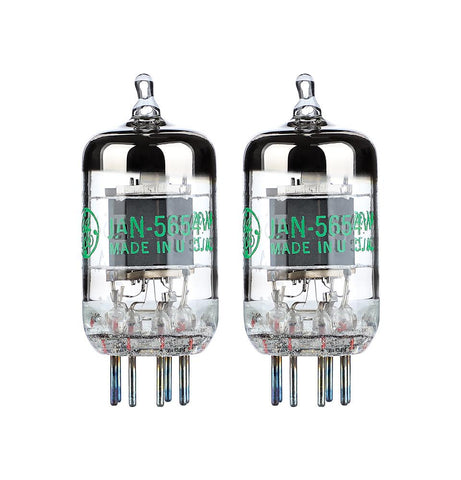 1 Pair GE 5654W Vacuum Tubes Valve Vacuum Electronic Tube Upgrade -CE00875-Veeddydropshipping
