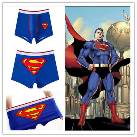 Men Underwear Superhero Cosplay Cartoon Elastic Underwear Panties high-MF01713-Veeddydropshipping