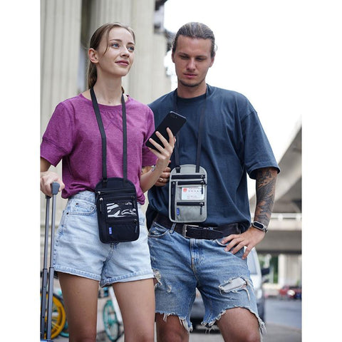 Shoulder Organizer Bag Abroad Ticket Document Protection Cover-BS00644-Veeddydropshipping
