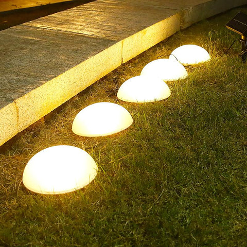 Ball Shaped Solar Ground Light Garden Lawn Lamp 5 LEDs Outdoor Waterproof-TI00801-Veeddydropshipping