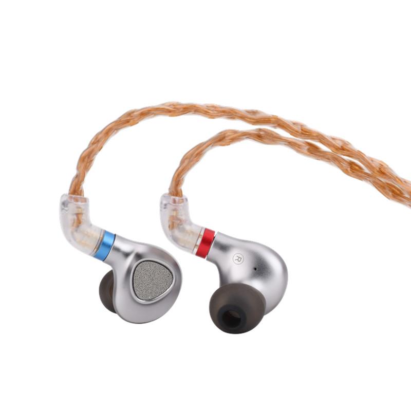 NEW P2 Planar-Diaphragm Driver HIFI Metal Earphone DJ Headset 2PIN Cable-CE01269-Veeddydropshipping