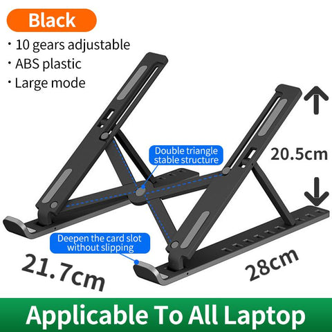 Foldable Holder Laptop Stand Computer Accessories-HA01610-Veeddydropshipping