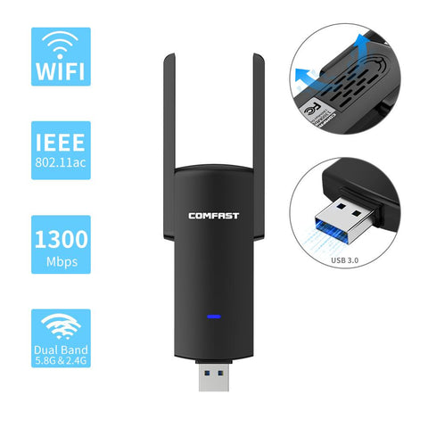 Wifi Adapter Ethernet Antenna  Network Card-CO01350-Veeddydropshipping