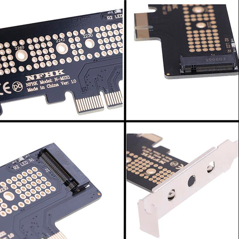 SSD  Adapter Card  To  Card With Bracket-CO00163-Veeddydropshipping
