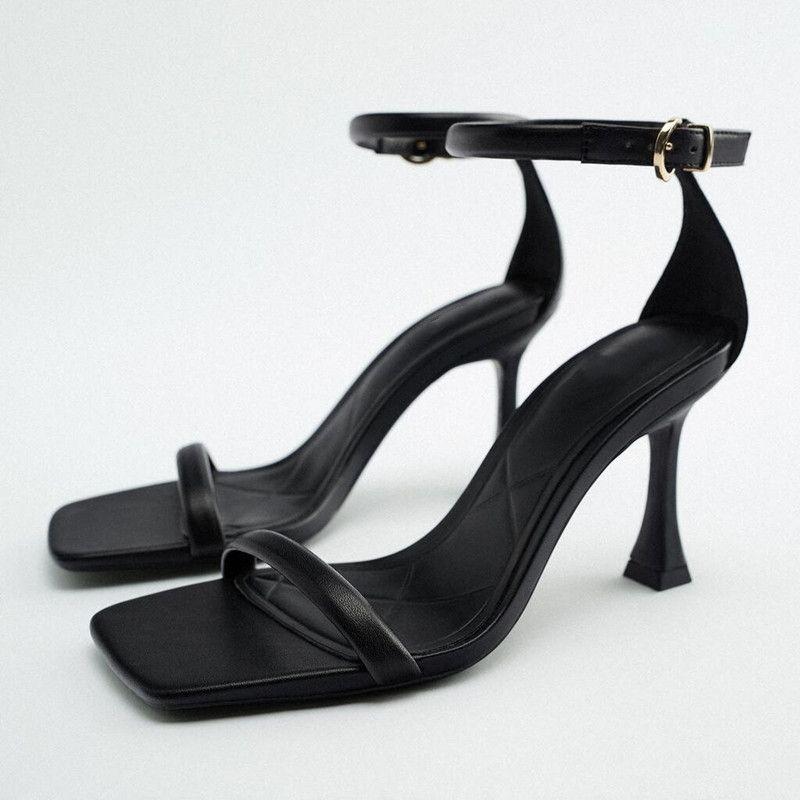 shoes women&#39;s 2022 summer new square toe open-toed-BS00834-Veeddydropshipping