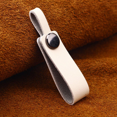 Genuine Leather Tow Straps Material Smooth Surface Car Key-AM01425-Veeddydropshipping