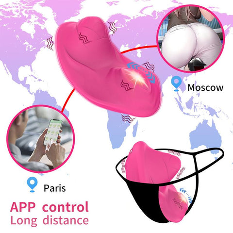 Ear vibrator female sex toys G-spot clitoral stimulator 12 modes remote control -BH01198-Veeddydropshipping