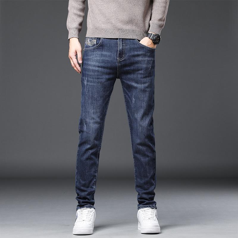 Casual Slim Straight Jeans-Veeddydropshipping