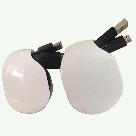 Data Cable Earphone Storage Mobile Phone  Automatic Data Cable Earphone Storage Take-Up Hub Digital-PA00905-Veeddydropshipping