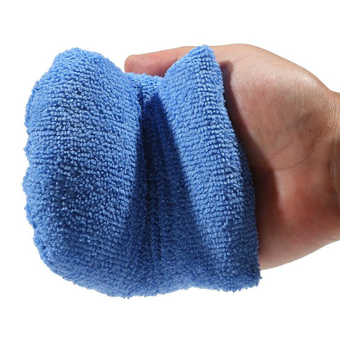 2pcs/6pcs Soft Microfiber Car Wax Applicator Mitts Polishing Sponge-AM00473-Veeddydropshipping