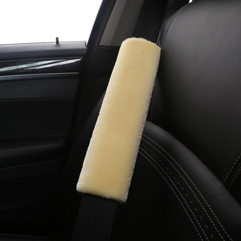Universal Auto Seatbelt Shoulder Pad Warm Plush Interior-AM01412-Veeddydropshipping