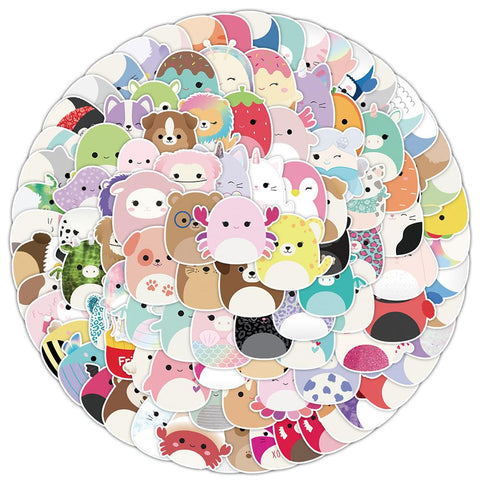 10/30/50/100pcs Kawaii Animal Cartoon Stickers Aesthetic Cute Decals-TB01639-Veeddydropshipping