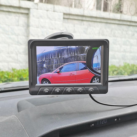 DIYKIT 4Pin 5 Inch AHD IPS Rear View Car Monitor Digital Screen-AM00693-Veeddydropshipping