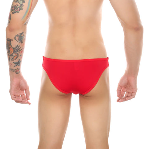Underwear Mens Sexy Bulge Pouch Low Waist Ultra Thin Panties-MF01524-Veeddydropshipping