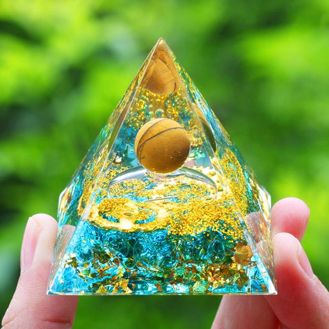 Pyramid Energy Generator Natural Amethyst-TI00678-Veeddydropshipping