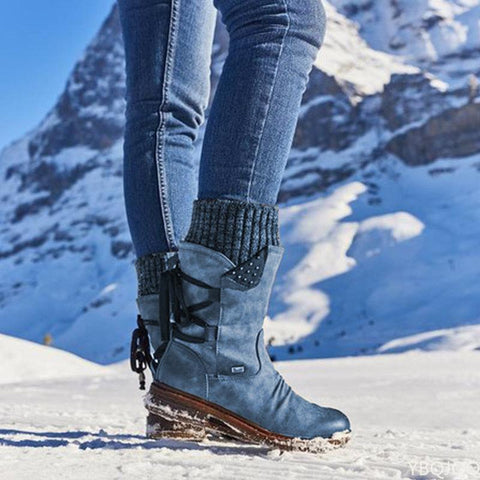 Shoes Ladies Fashion Snow Boots Shoes Thigh High-BS00906-Veeddydropshipping