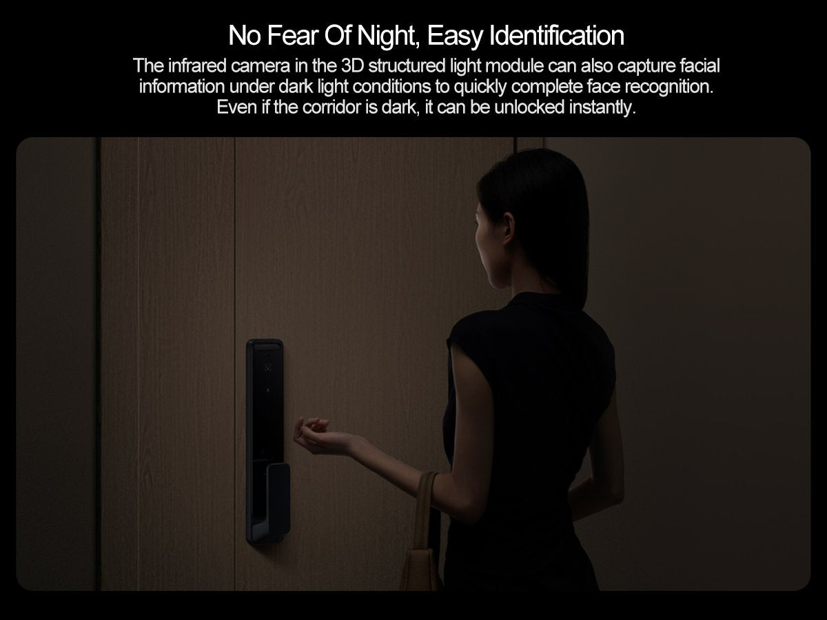 Face Recognition Smart Door Lock  Bluetooth Unlock-CO00588-Veeddydropshipping