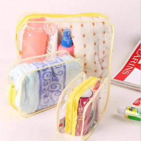 Clear Makeup Bags Beauty Case Travel Make Up Organizer-BS00542-Veeddydropshipping