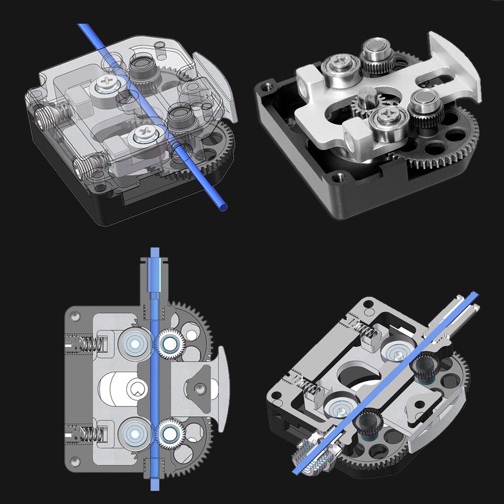 Upgrading the All Metal Extruder End 3 v2 FLSUN Heat Treatment Metal Gear-Veeddydropshipping