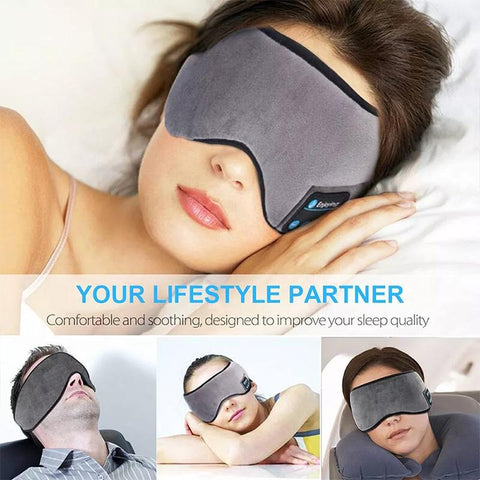 Bluetooth Sleeping Headphones Eye Mask Sleep Headphones Bluetooth 5.0 -CE01133-Veeddydropshipping