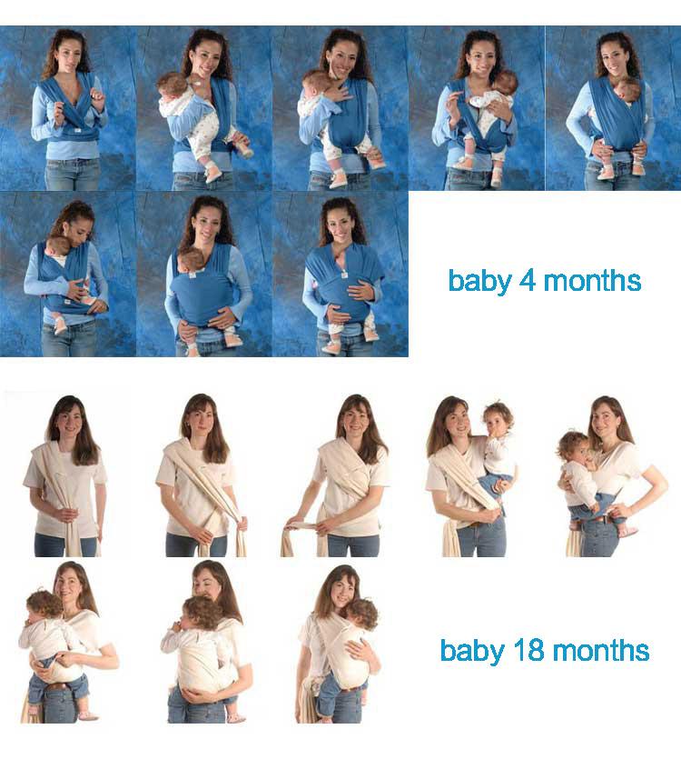Baby Sling Wrap Babyback Carrier Ergonomic Infant Strap-Veeddydropshipping-2
