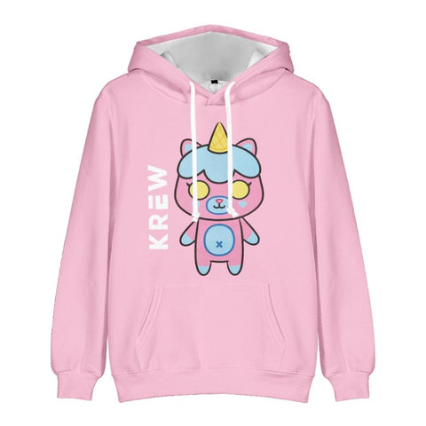 Unisex Long Sleeve Women's Men's Hooded Sweatshirt Harajuku Street Clothing-Veeddydropshipping