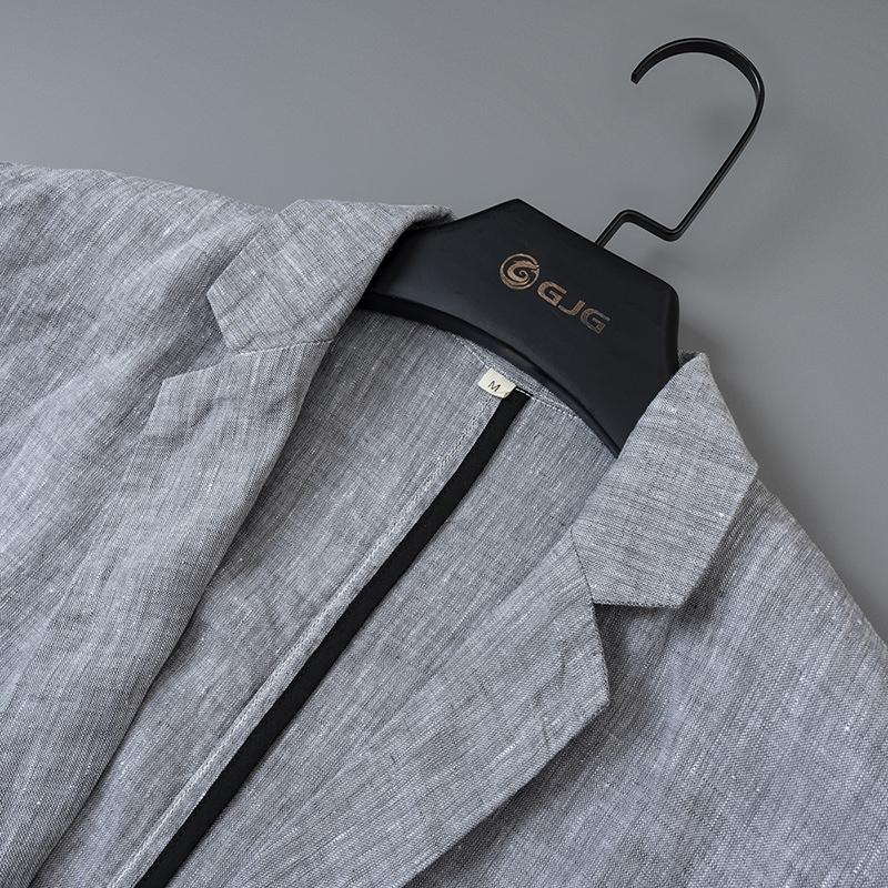Linen Shirt Men&#39;s Youth Fashion Casual Light Coat-MF01317-Veeddydropshipping