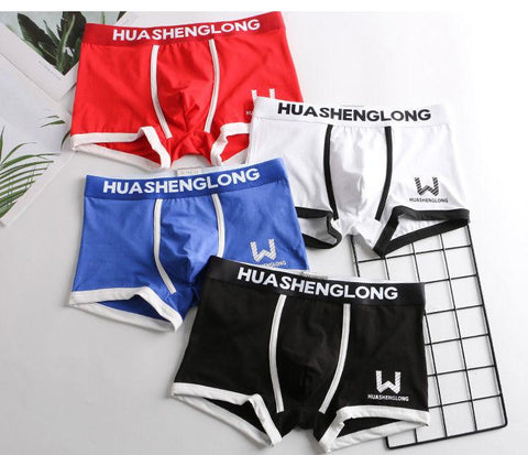 Man Panties Cotton Soft Short Boxer Mens Breathable-MF01425-Veeddydropshipping
