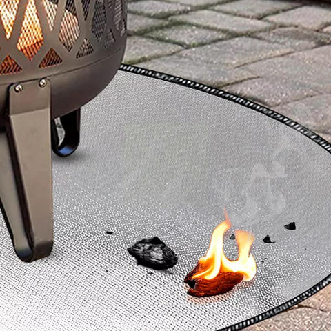 mat fire retardant fiberglass fire blanket wood burner picnic-OS01305-Veeddydropshipping
