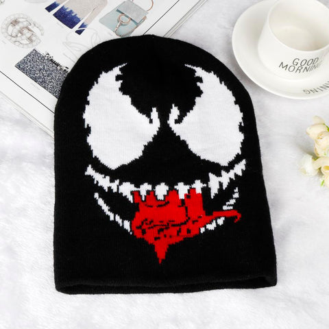 Warm Hat Elastic Cotton Beanie Black-Veeddydropshipping