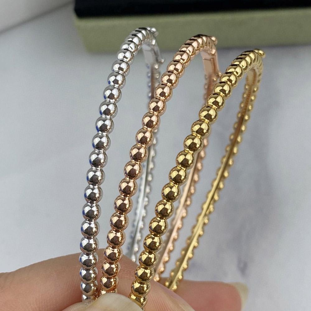 Gold Quality Pearls Bracelet Rose Platinum Designer Jewelry -JW00079-Veeddydropshipping