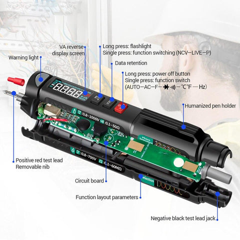 Digital Auto Intelligent Precision Pen Tester-TI00159-Veeddydropshipping