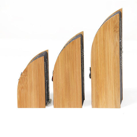 Shape Bamboo Pendant Display Jewelry Packaging Stand Packaging-JW01700-Veeddydropshipping