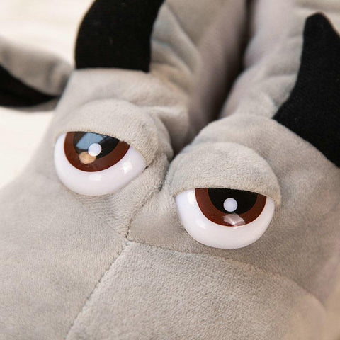 Warm Winter Slides Soft Plush Doll Indoor Cute Bedroom-BS01202-Veeddydropshipping