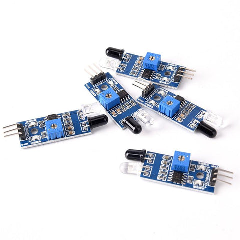 5pcs IR Infrared Obstacle Avoidance Sensor Module For Arduino Smart Car Robot 3-CE00110-Veeddydropshipping