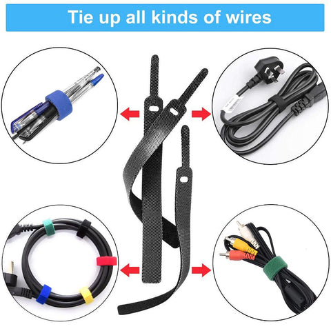 Cable Organizer Wire Winder Holder for Earphone Headphone Mouse Cord Aux USB Cable Management-PA00860-Veeddydropshipping