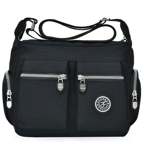 nylon shoulder crossbody bags solid  versatile fashion crossbody  women-BS00145-Veeddydropshipping