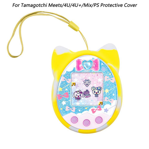 Soft Silicone Protective Cover For Tamagotchi Meets/4U/4U+/Mix/PS Electronic Pet -CE01439-Veeddydropshipping