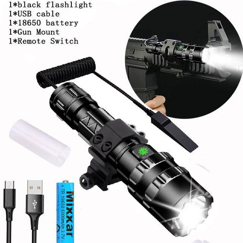 ZK40 50000000LM High Power XHP220 Powerful LED Flashlight Tactical Military-TI00795-Veeddydropshipping