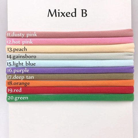 10Pc/Lot Nylon Headbands for Girls Baby DIY Accessories Headbands-TB00468-Veeddydropshipping