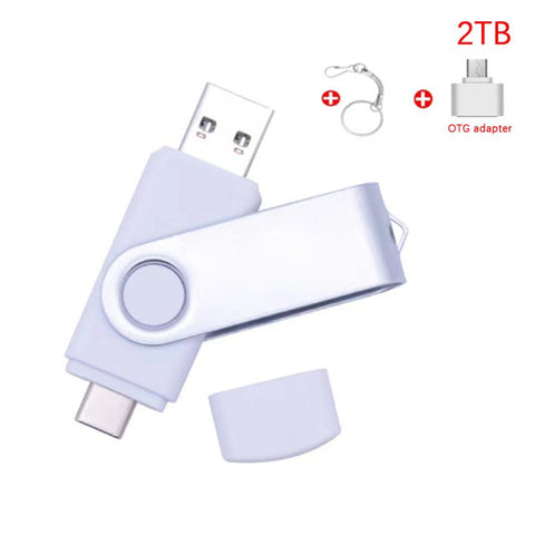 1PC High Speed 32GB 1TB/2TB Metal Pen Drive Usb Stick Usb Flash Drives Flash -CE01472-Veeddydropshipping