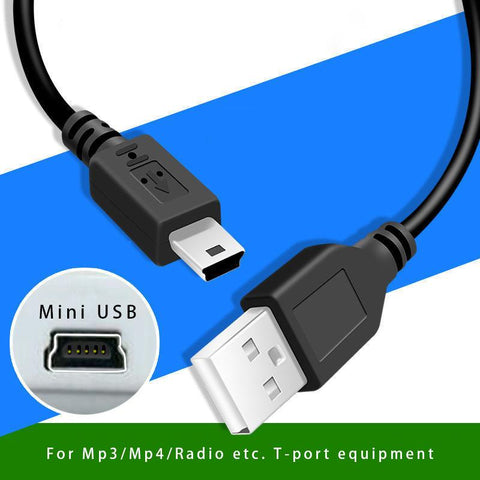 Mini USB Cable To USB Fast Data Charger Cable for MP3 MP4 Player Car DVR GPSPA00004-Veeddydropshipping