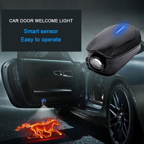 Car Door USB Charging LED Wireless Welcome Light Laser Projector-AM00550-Veeddydropshipping