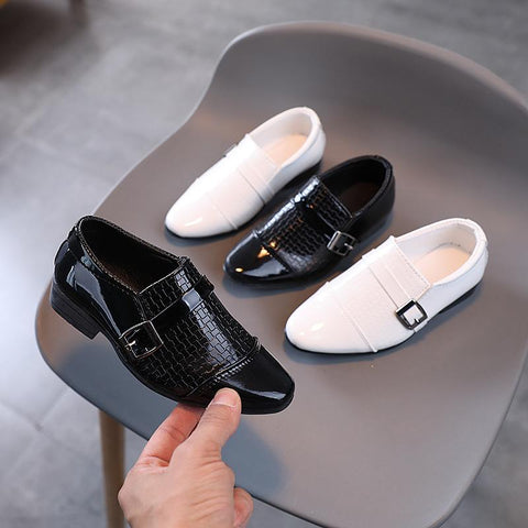 Boys Leather Shoes 2022 Spring Autumn Kids Performance-TB00104-Veeddydropshipping