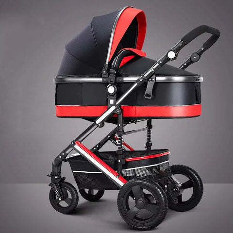 New 2023 Lightweight Luxury Baby Stroller 2 in 1,Portable High Landscape-TB00355-Veeddydropshipping