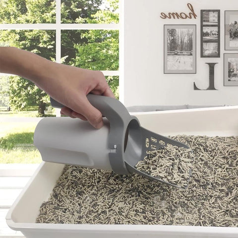 Cat Shovel Scoop Clean Toilet Garbage Picker-HA01979-Veeddydropshipping